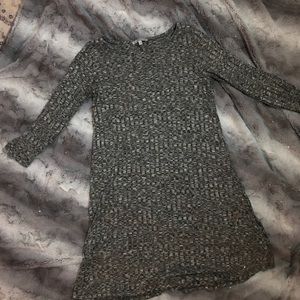 Long sleeve sweater dress